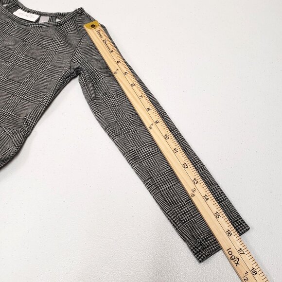 Children's Place Girls Plaid Long Sleeve Dress Size Small 5/6 - Picture 7 of 10